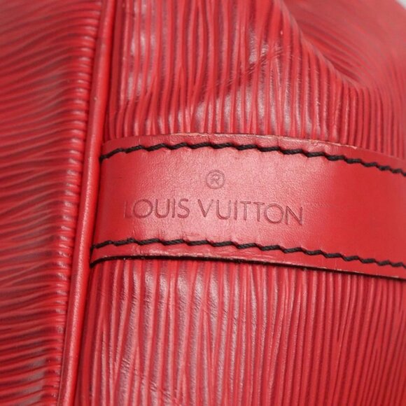 LOUIS VUITTON Epi Petit Noe Shoulder Bag Red - Picture 12 of 15